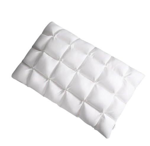 King Size Set of 2 Pillows, Soft Support King Pillows 2 Pack for Bed, Fluffy Down Alternative Pillow, Luxury Hotel Gel Pillows for Side Sleeping (White) NI05522