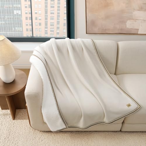 UGG Braid Reversible Throw Blanket