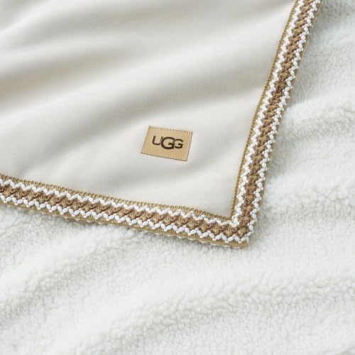UGG Braid Reversible Throw Blanket