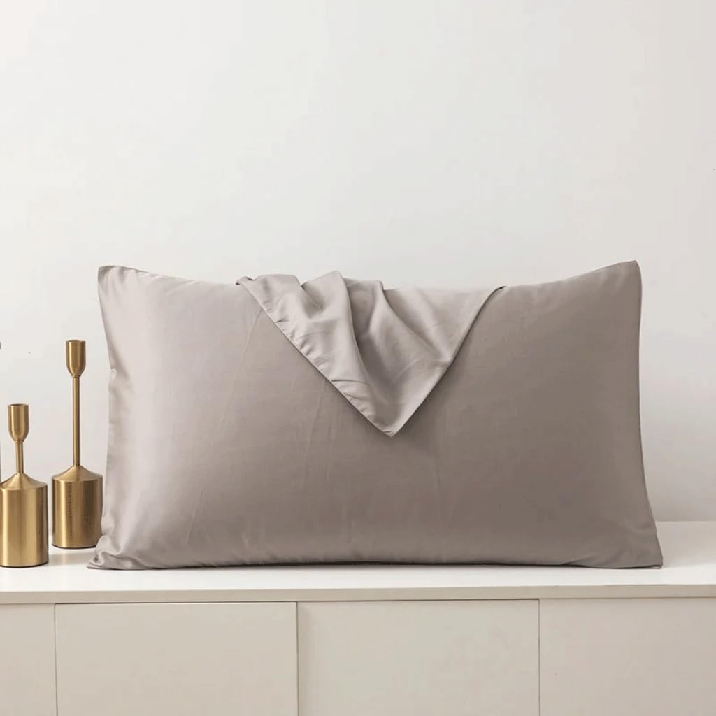 HBJWOV Long Staple Cotton Pillowcase 60S Fabric Bedding
