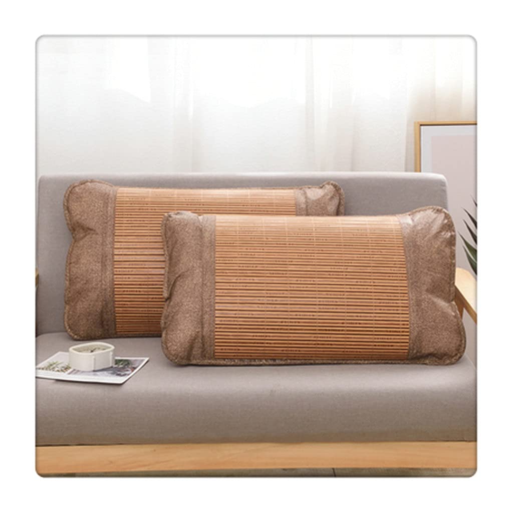 DUYHBAWRS The Ice Rattan Mat Waterproof Pillowcase Prevents Sweat from Soaking The Pillow Core and Facilitates Cleaning in