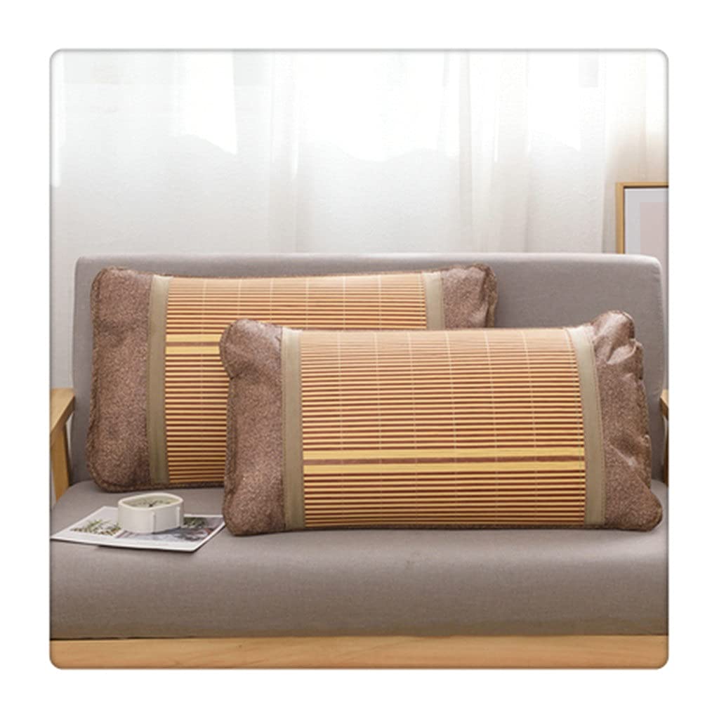DUYHBAWRS The Ice Rattan Mat Waterproof Pillowcase Prevents Sweat from Soaking The Pillow Core and Facilitates Cleaning in