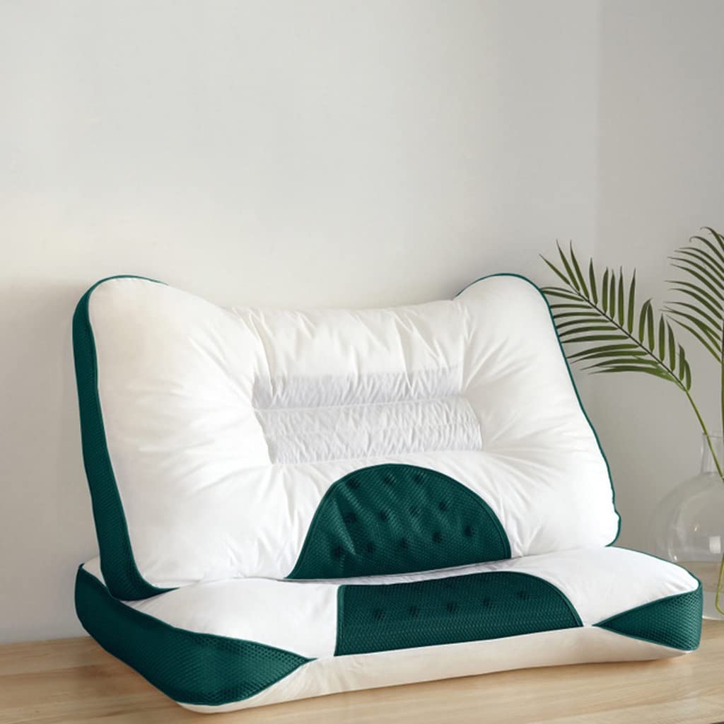DUYHBAWRS Cotton Cassia Seed Pillow Protecting Cervical Spine Sleeping Pillow Cover Bedding