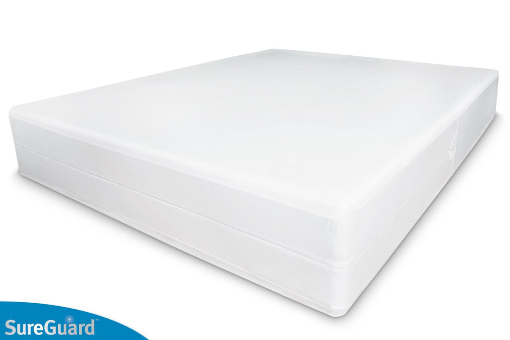 SureGuard Box Spring Cover, Waterproof Bed Bug Encasement