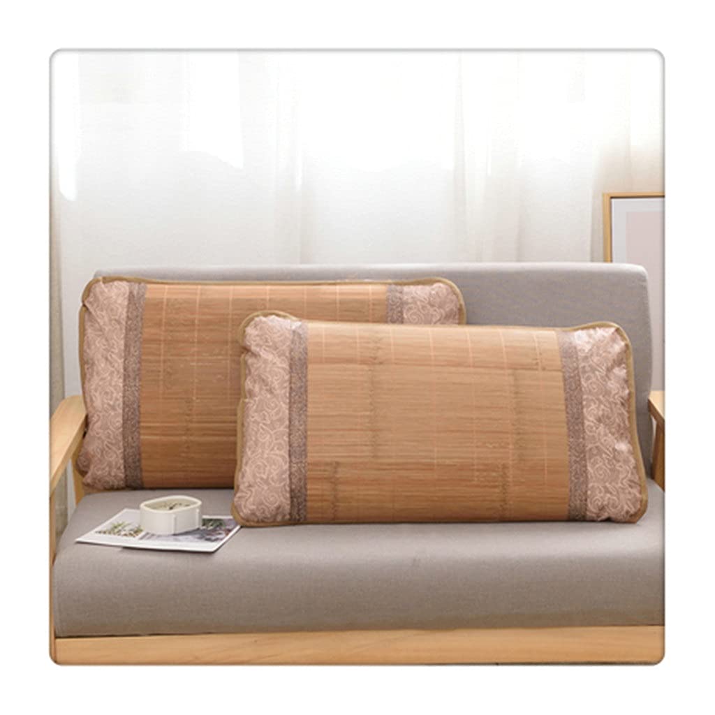 DUYHBAWRS The Ice Rattan Mat Waterproof Pillowcase Prevents Sweat from Soaking The Pillow Core and Facilitates Cleaning in