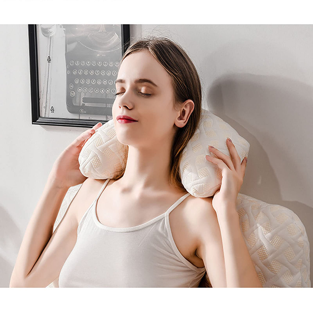 Embroidery Maternity Pillow Side-Sleeping Maternity Pillow U-Shaped Maternity Pillow with Abdomen Back Support