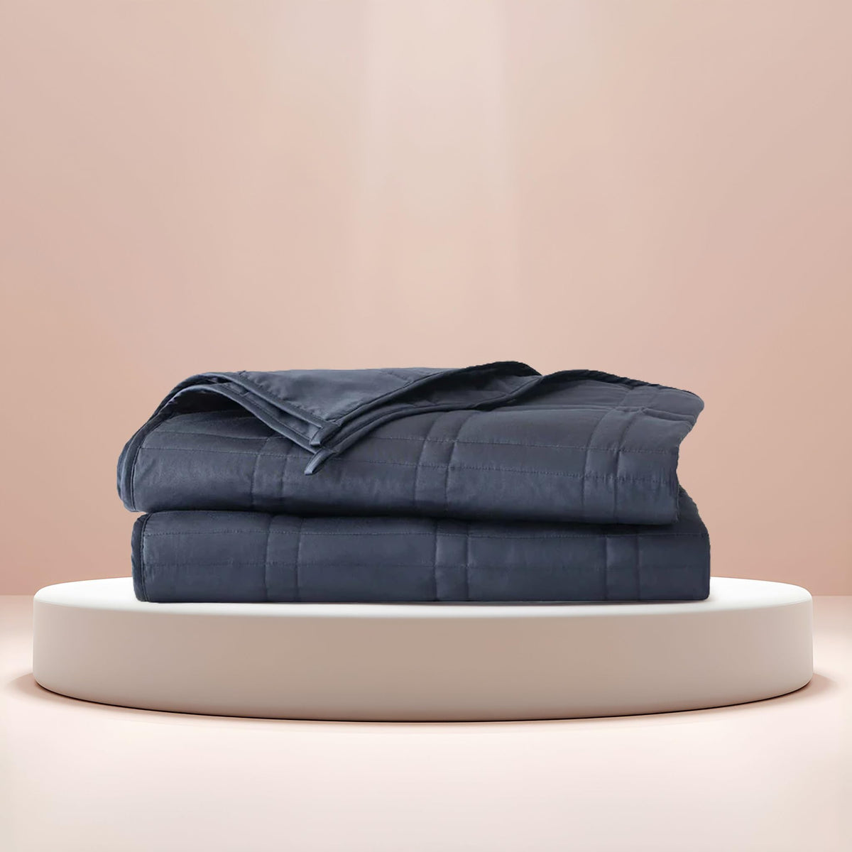 Baloo Weighted Blanket for Adults | Cool & 100% Cotton | Machine Washable & Dryer Safe | Glass Microbead Fill