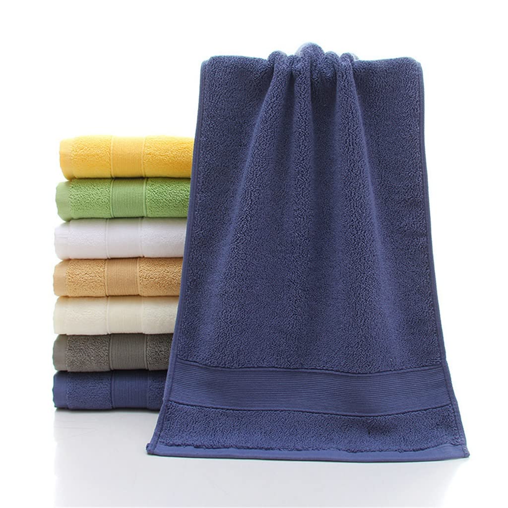 Cotton Bath Set Towels White Bathroom 1Large Bath Towels,1 Hand Towels,1 Washcloths Highly Absorbent Towel for Beach