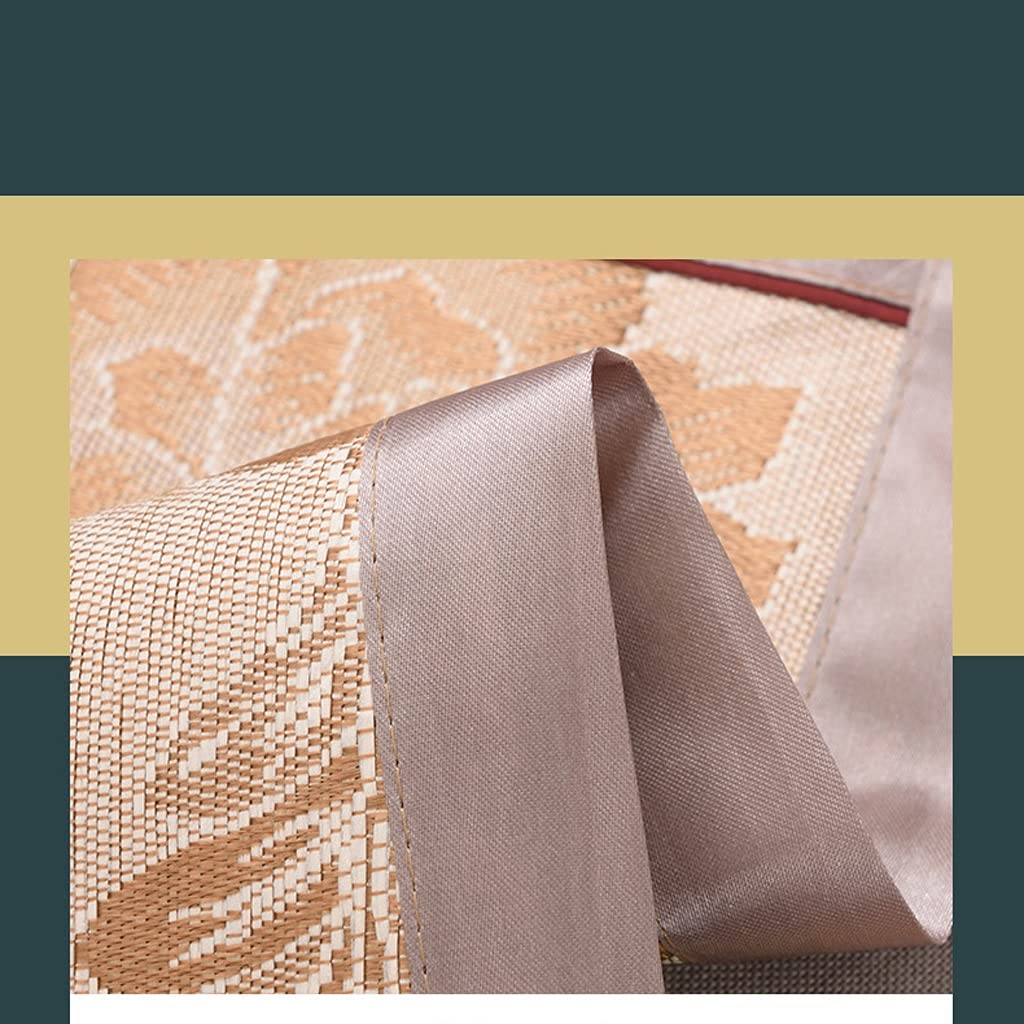 DUYHBAWRS The Ice Rattan Mat Waterproof Pillowcase Prevents Sweat from Soaking The Pillow Core and Facilitates Cleaning in