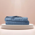 Baloo Weighted Blanket for Adults | Cool & 100% Cotton | Machine Washable & Dryer Safe | Glass Microbead Fill