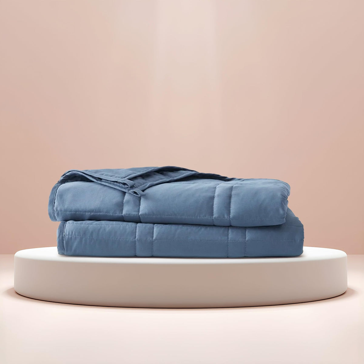 Baloo Weighted Blanket for Adults | Cool & 100% Cotton | Machine Washable & Dryer Safe | Glass Microbead Fill