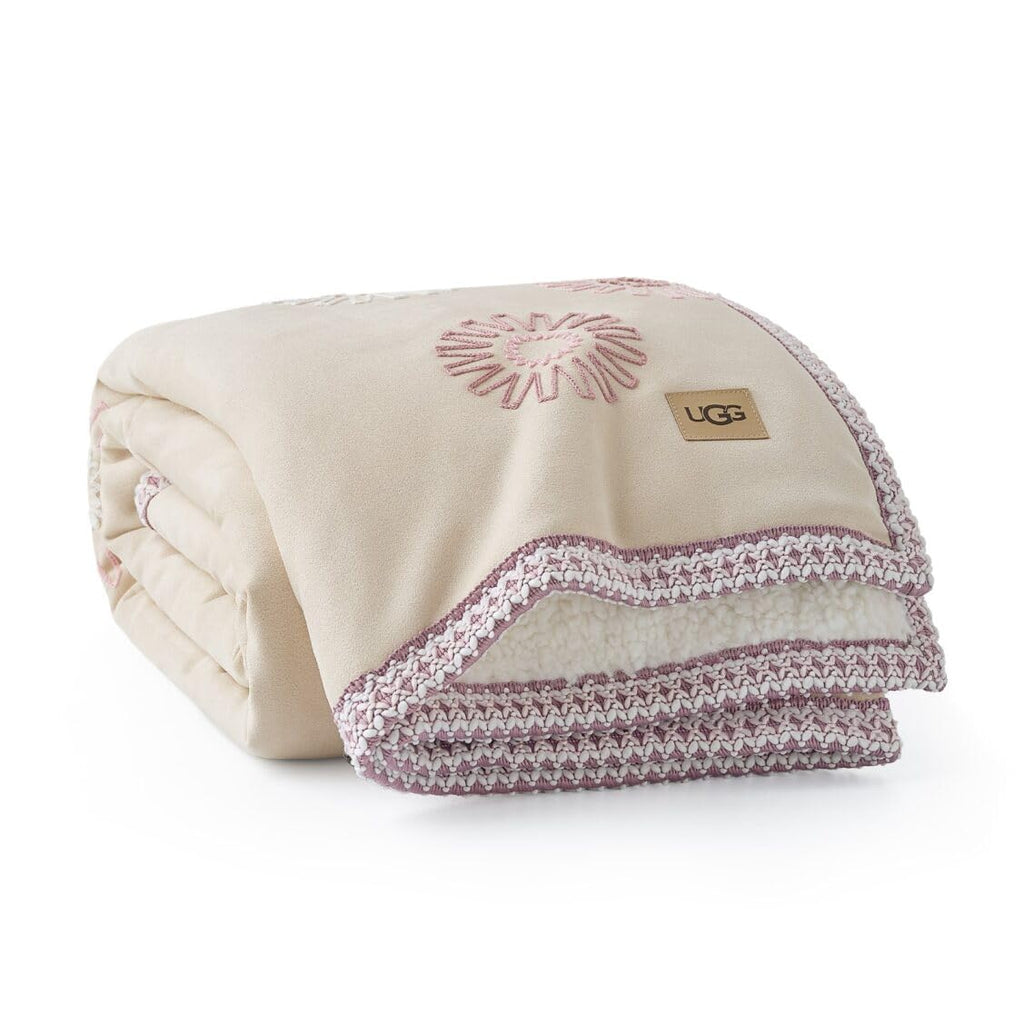 UGG Braid Reversible Throw Blanket