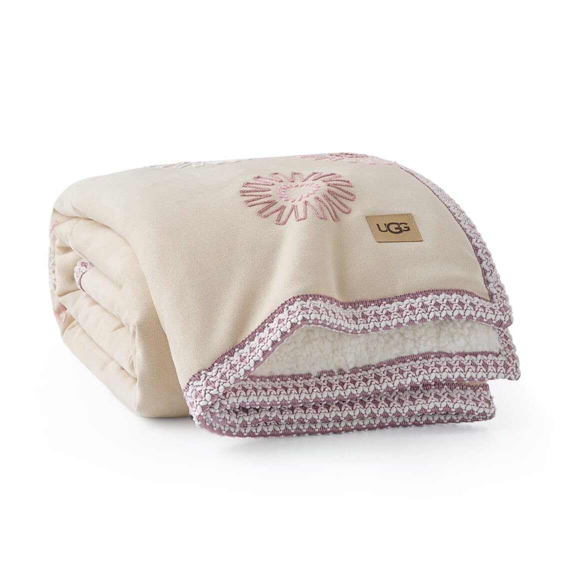 UGG Braid Reversible Throw Blanket