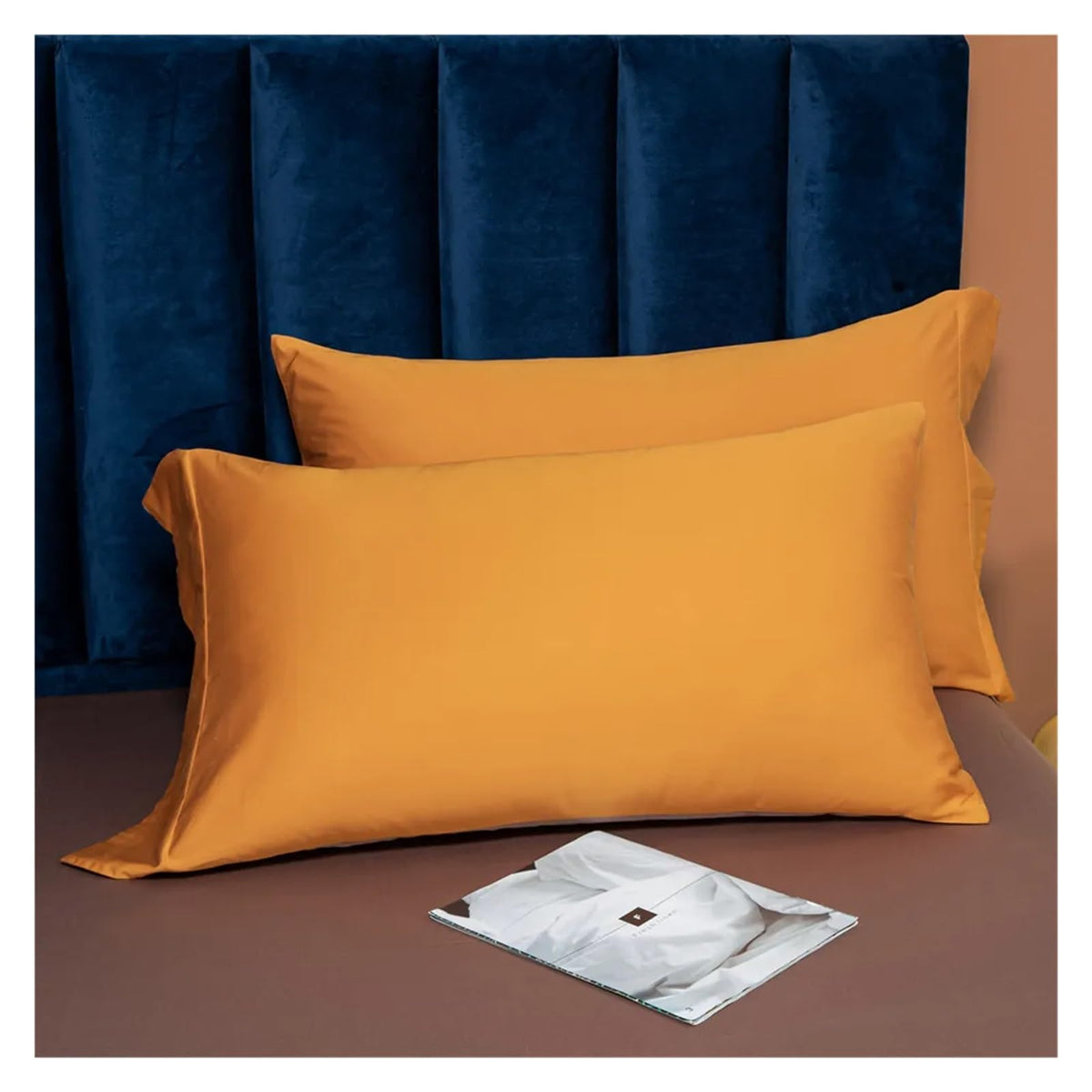 IOCCIOBB Cotton Bedlinens Twin Queen King Family Size Set Flat Sheet Duvet Cover Bedding (G Twin)