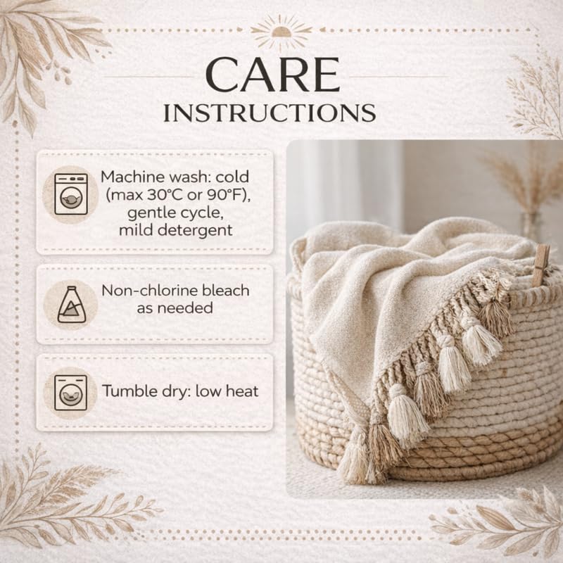 Customized Floral Butterfly Woven Blanket, Cotton Throw for Sofa and Bed