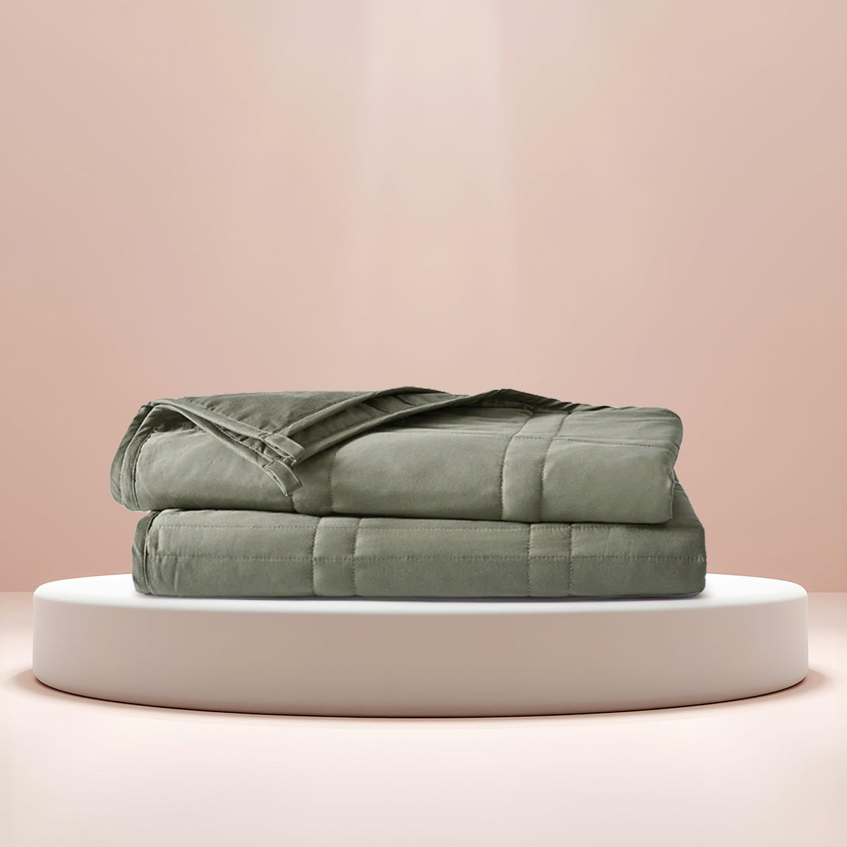 Baloo Weighted Blanket for Adults | Cool & 100% Cotton | Machine Washable & Dryer Safe | Glass Microbead Fill