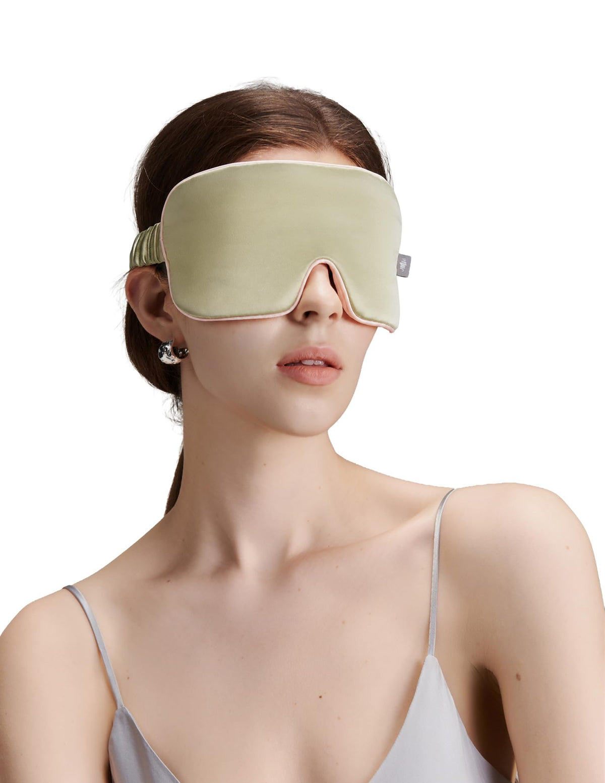 ZHE JIN Luxurious Silk Sleep Eye Mask, 100% Mulberry Silk