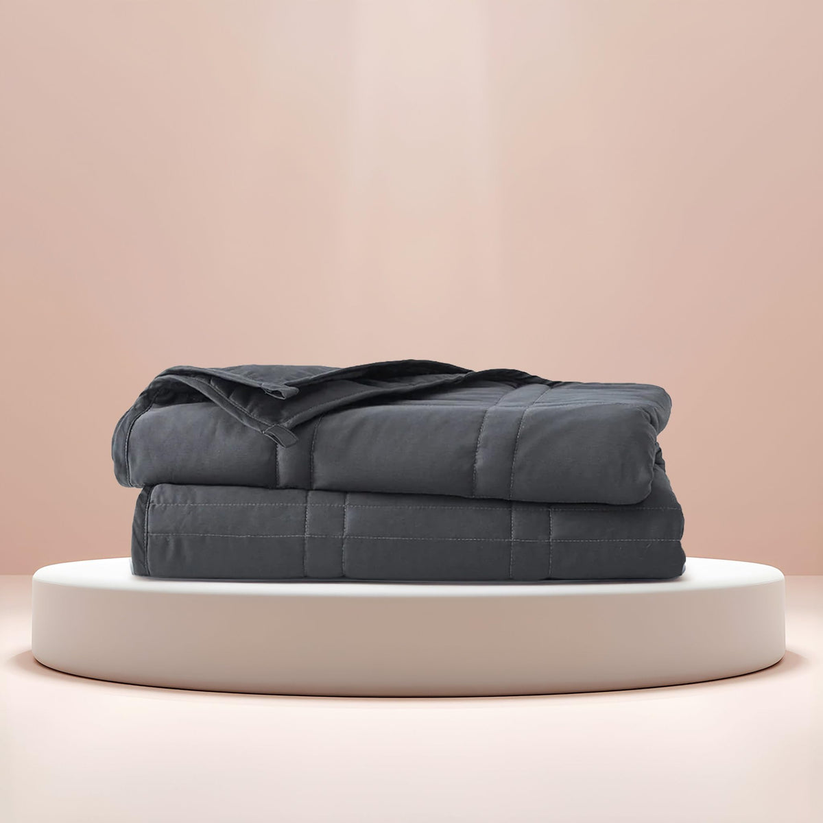 Baloo Weighted Blanket for Adults | Cool & 100% Cotton | Machine Washable & Dryer Safe | Glass Microbead Fill
