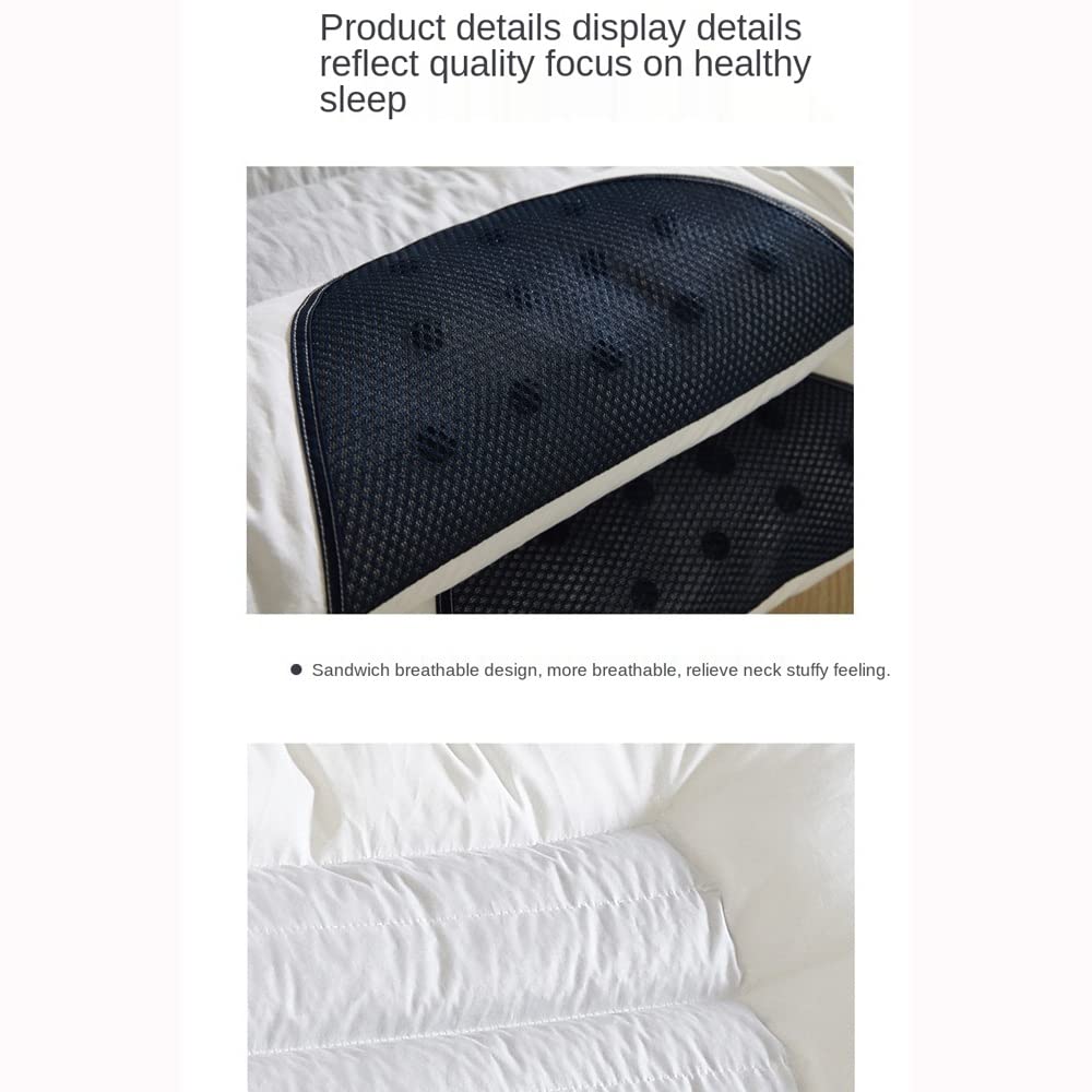 DUYHBAWRS Cotton Cassia Seed Cervical Support Pillow