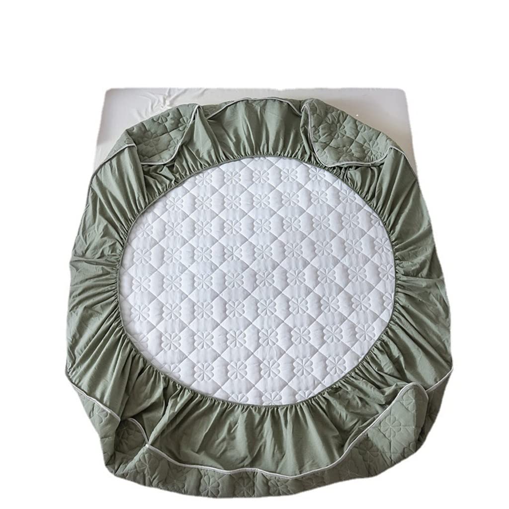 GESJKR Cotton Clip Bed Hat Single Piece Thickened All-Inclusive Mattress Cover Fixed Protective