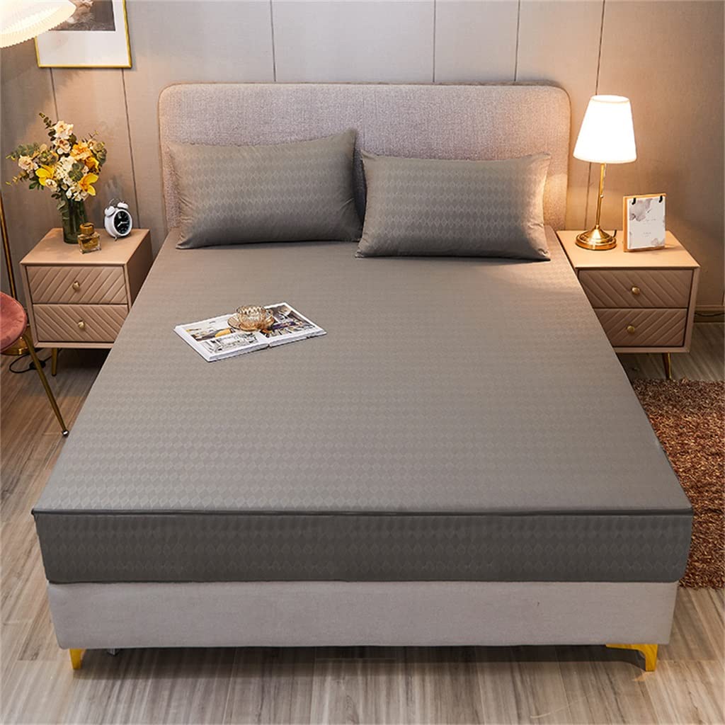 XDSRFVW Mattress Cover Six Sides Zippered Sheet Large King All Inclusive