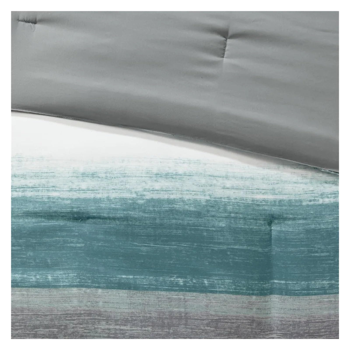 Bed in a Bag Comforter and Cotton Sheet Set, Blue, Queen ()