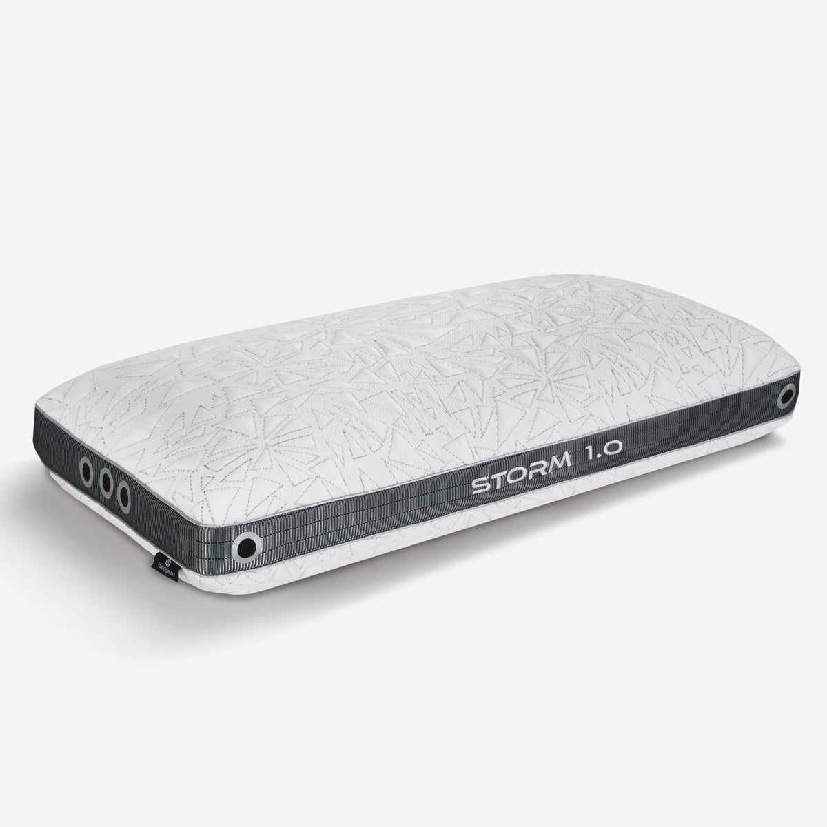 Bedgear Storm Cuddle Curve Performance Pillow, Cooling Pillow for Side Sleepers, Medium Firm Support, Ver-Tex Cooling Cover, Air-X Mesh, Washable