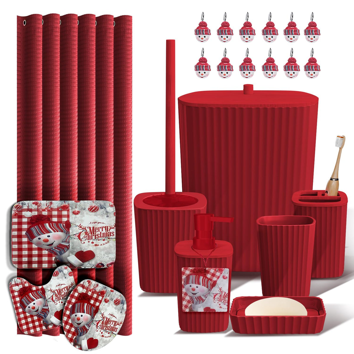 Clara Clark Bathroom Accessories Set