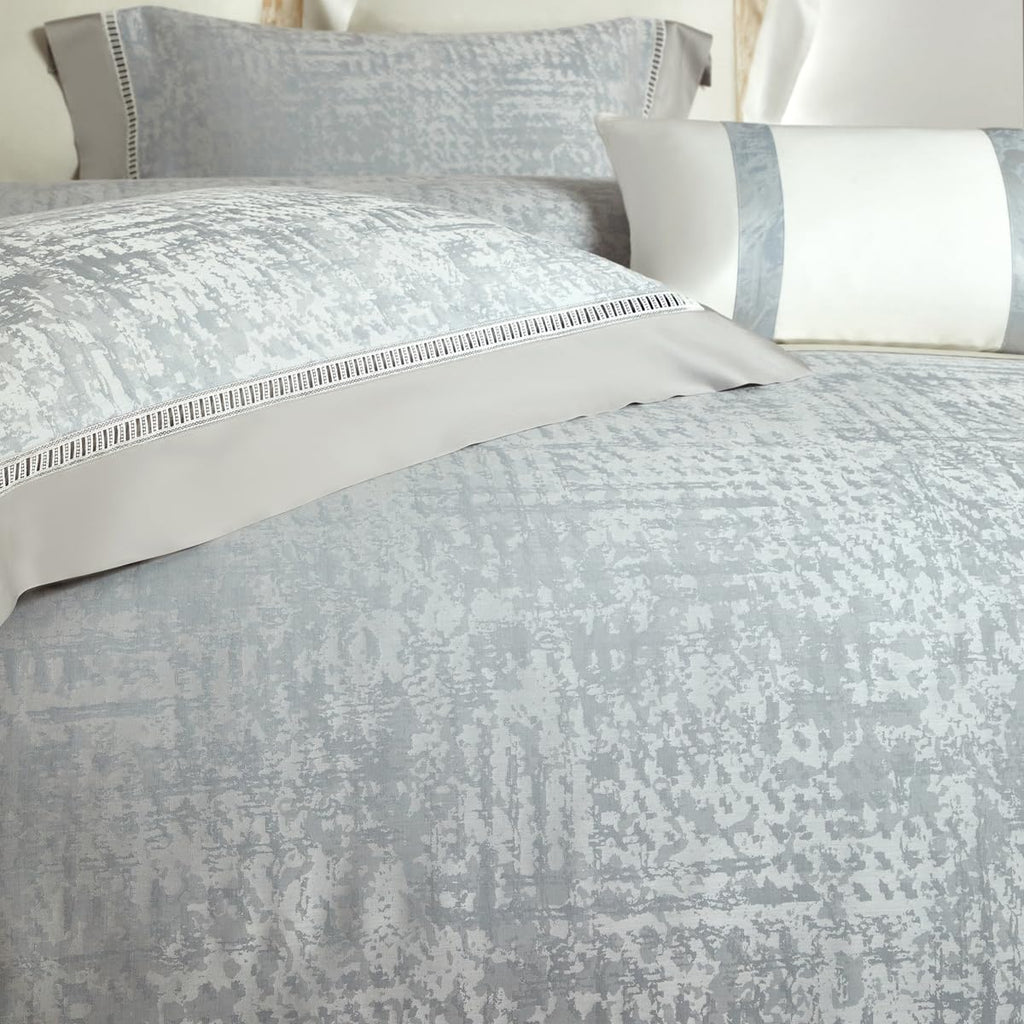 Lyocell Tencel Cotton Sheets Pillowcase Set,600TC Jacquard Duvet Cover Set