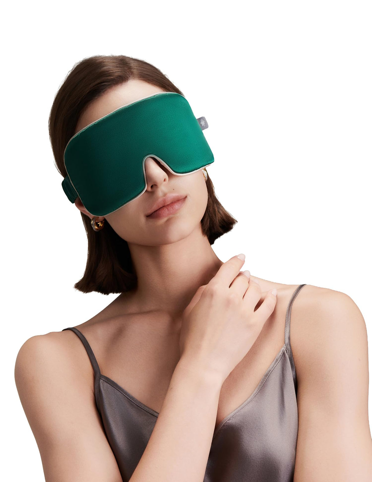 ZHE JIN Luxurious Silk Sleep Eye Mask, 100% Mulberry Silk