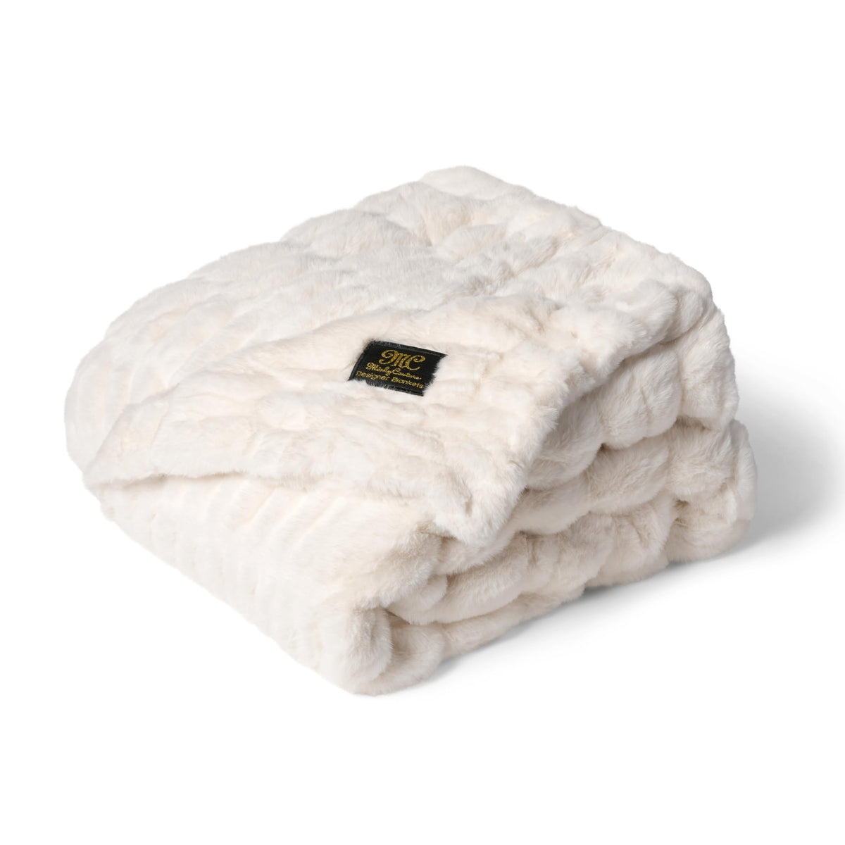 Minky Couture Hugs Blanket - Extra Plush Blanket for Premium Gifting - Stretchy Bubbled Cozy Throw - Silky Smooth - Durable & Machine-Washable - Travel-Friendly.