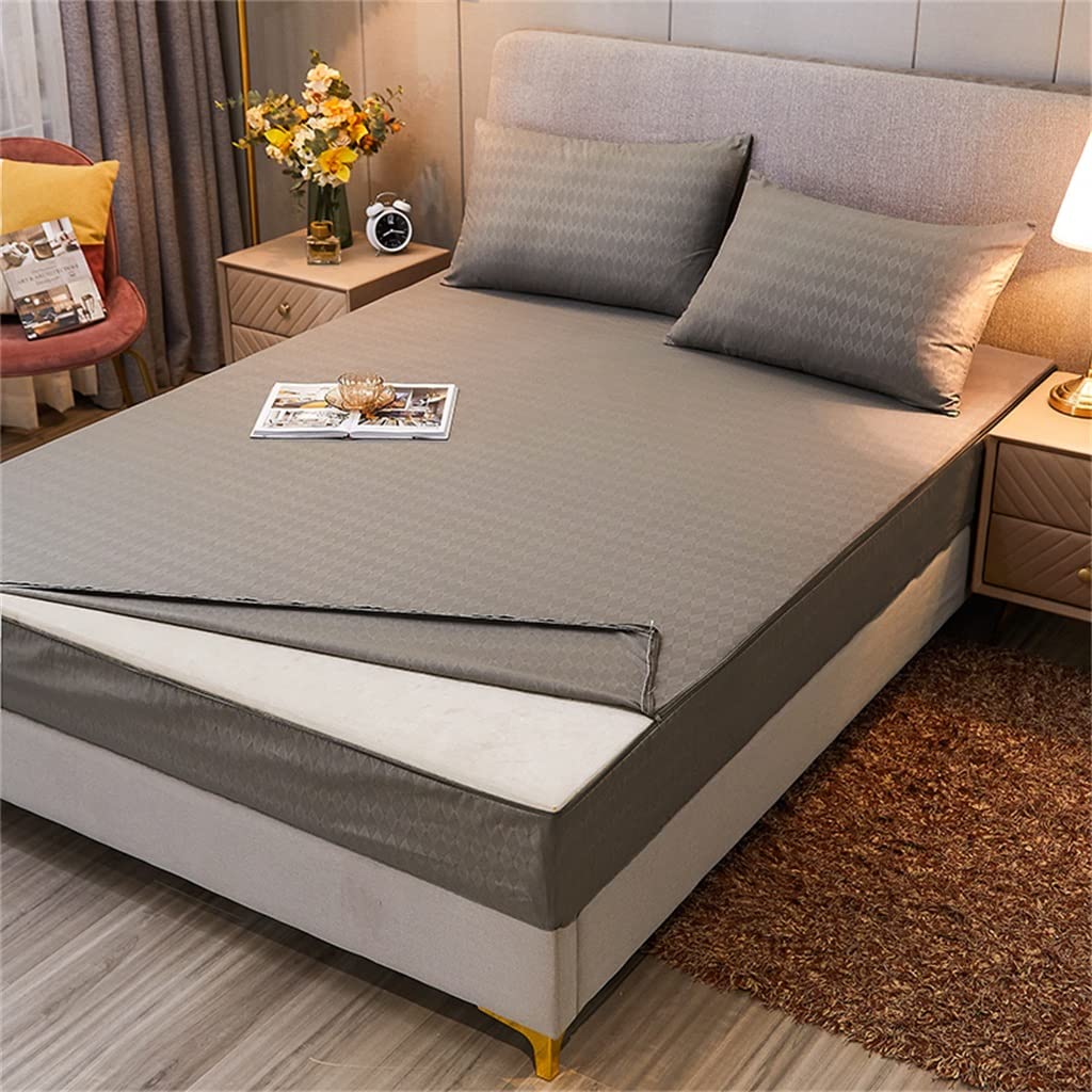 XDSRFVW Mattress Cover Six Sides Zippered Sheet Large King All Inclusive