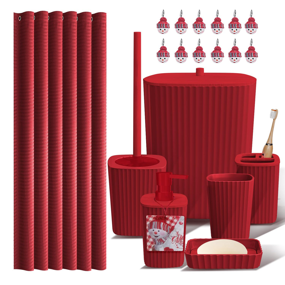 Clara Clark Bathroom Accessories Set