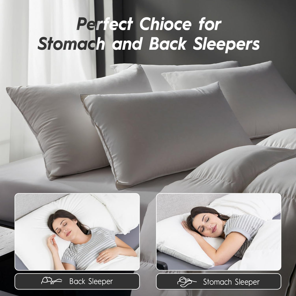 Globon Down Pillow with Kapok Fiber