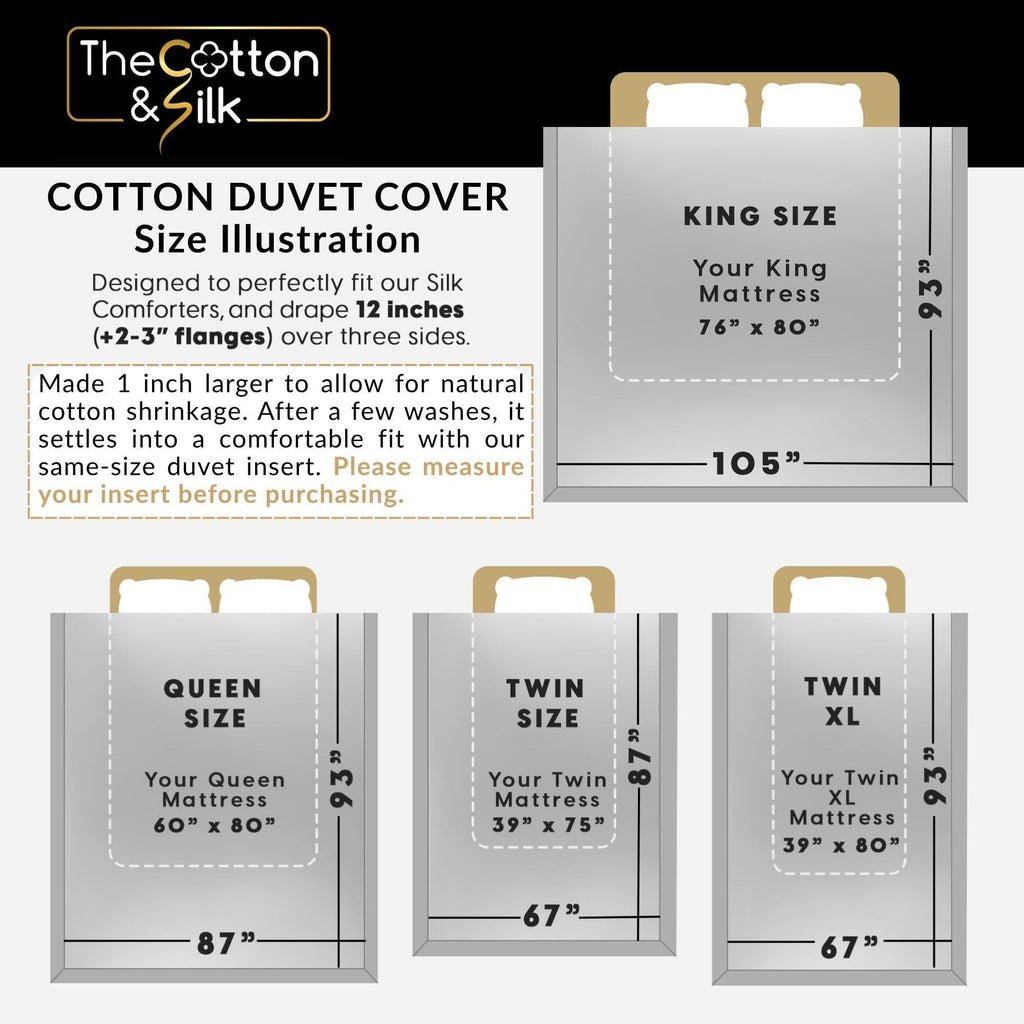 THE COTTON & SILK®️ Luxury Cotton Bedding