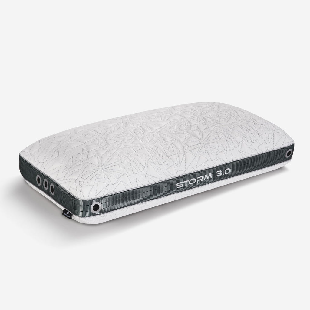 Bedgear Storm Cuddle Curve Performance Pillow, Cooling Pillow for Side Sleepers, Medium Firm Support, Ver-Tex Cooling Cover, Air-X Mesh, Washable