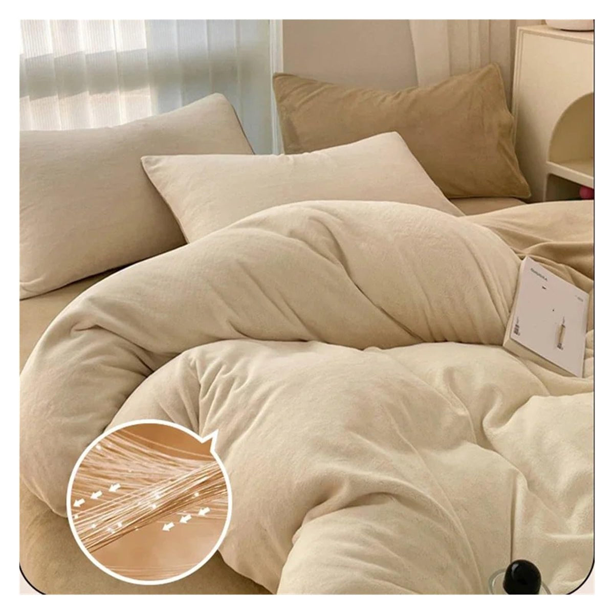 Winter Bedding Sets Winter Warm Coral Velvet Comforter Sets Sheets Double Queen Comforter Sets Sheets Pillowcases (B 220cmx240cm 4pcs)