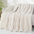 Drewin Turtleback Sherpa Weighted Blanket for Adults