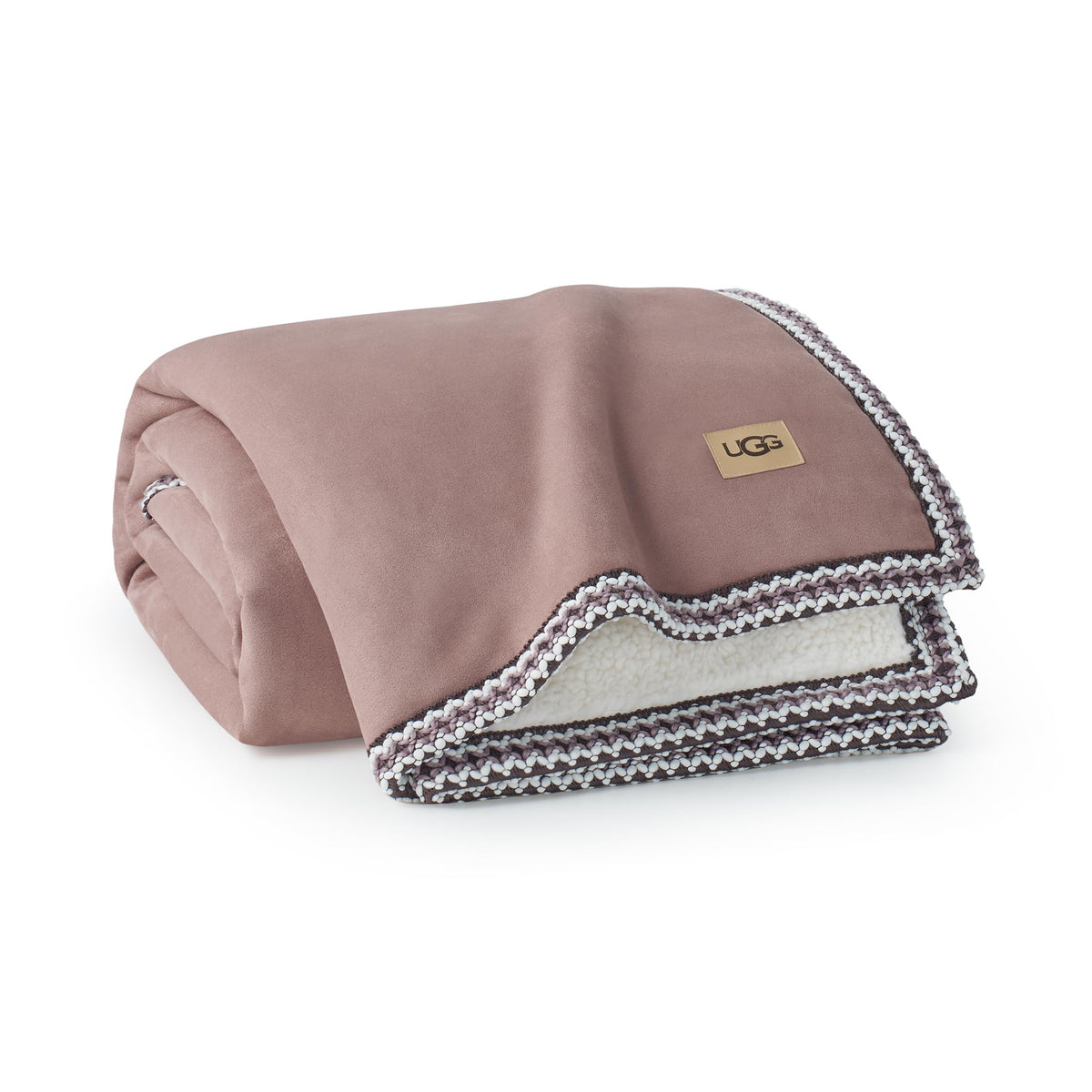 UGG Braid Reversible Throw Blanket