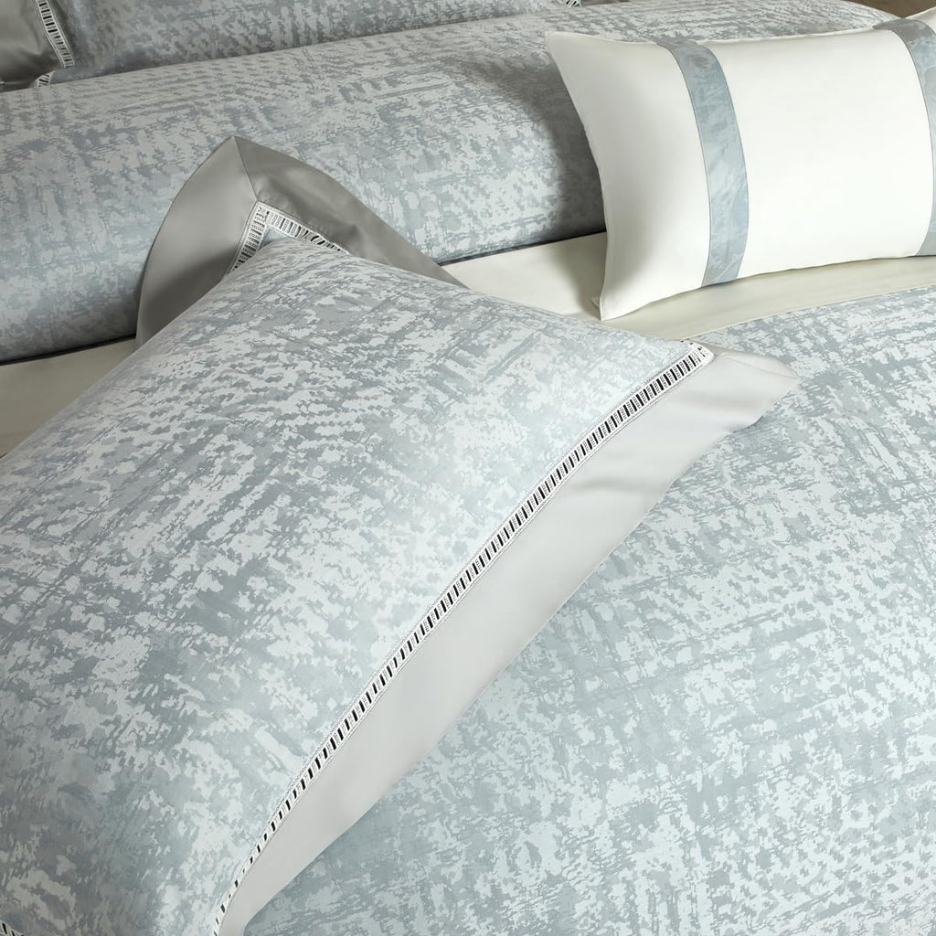 Lyocell Tencel Cotton Sheets Pillowcase Set,600TC Jacquard Duvet Cover Set