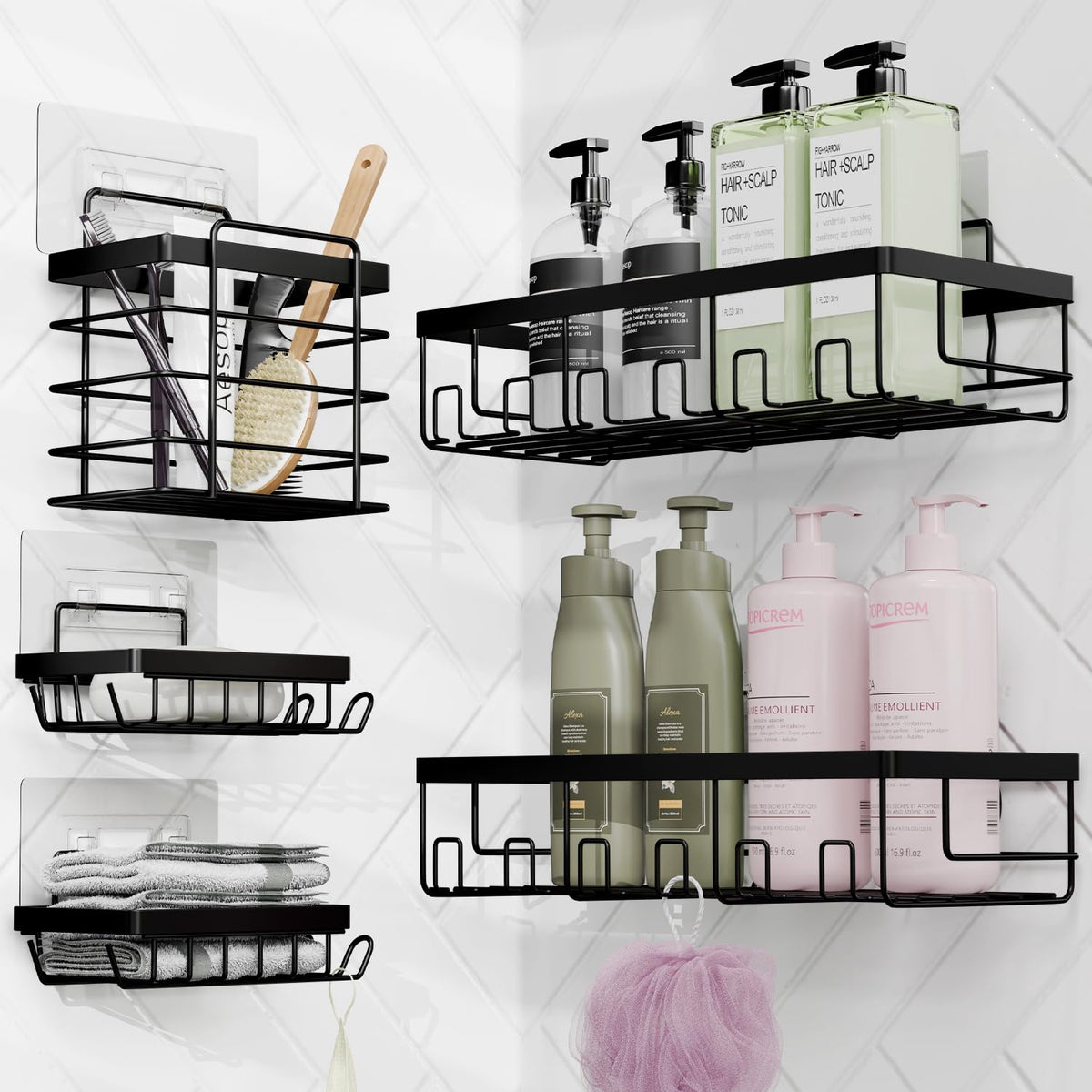 Clara Clark Bathroom Accessories Set