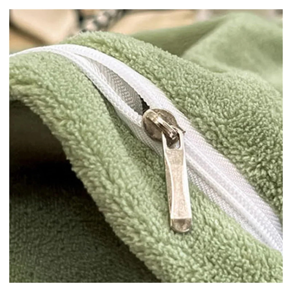 Winter Bedding Set Deluxe Milk Velvet Warm Comforter Set with Sheet Quilt Cover Pillowcase (A 220 * 240cm)