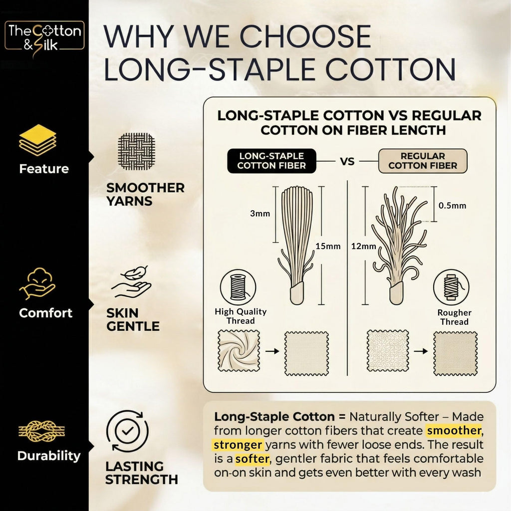 THE COTTON & SILK®️ Luxury Cotton Bedding