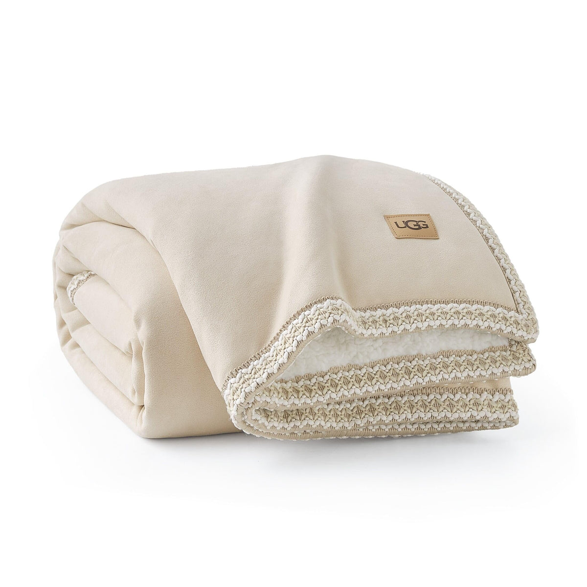 UGG Braid Reversible Throw Blanket
