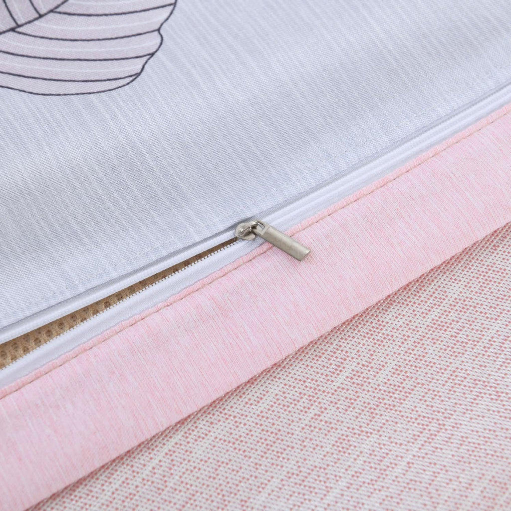 HBJWOV Chinese Embroidery Cool ice Silk Regular Pillowcase