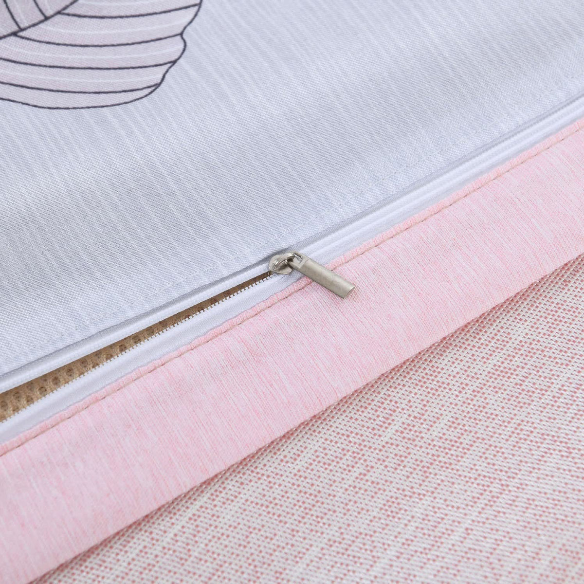 HBJWOV Chinese Embroidery Cool ice Silk Regular Pillowcase