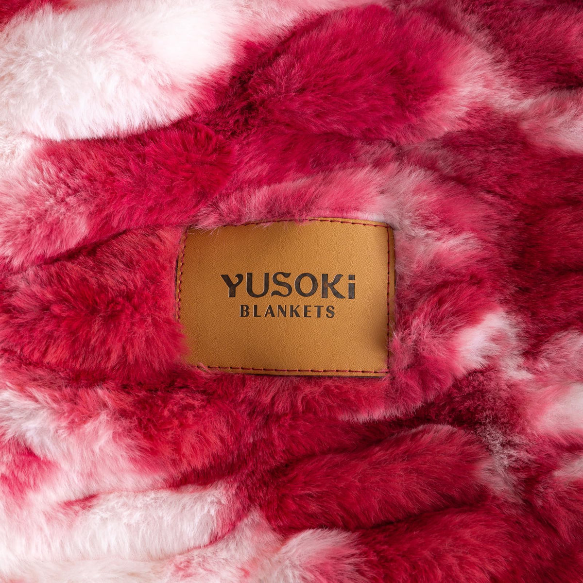 YUSOKI Luxury Double Side Faux Rabbit Fur Throw Blanket