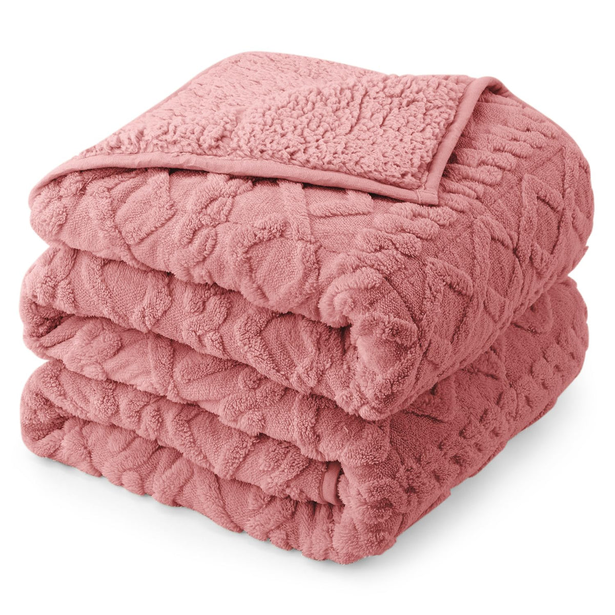 Drewin Turtleback Sherpa Weighted Blanket for Adults