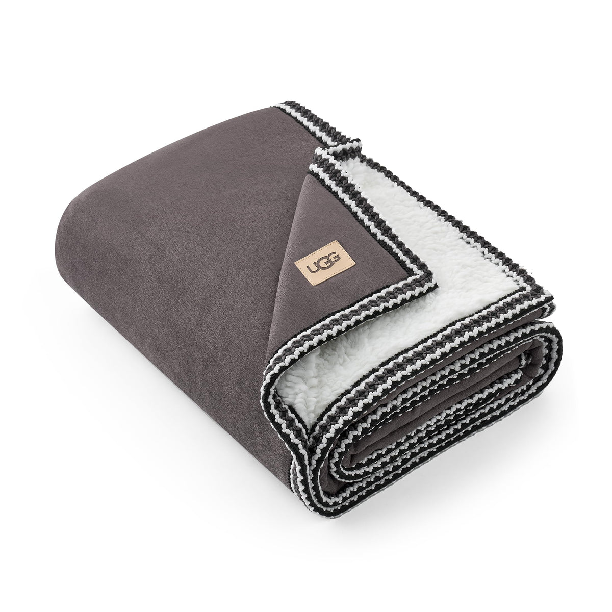UGG Braid Reversible Throw Blanket