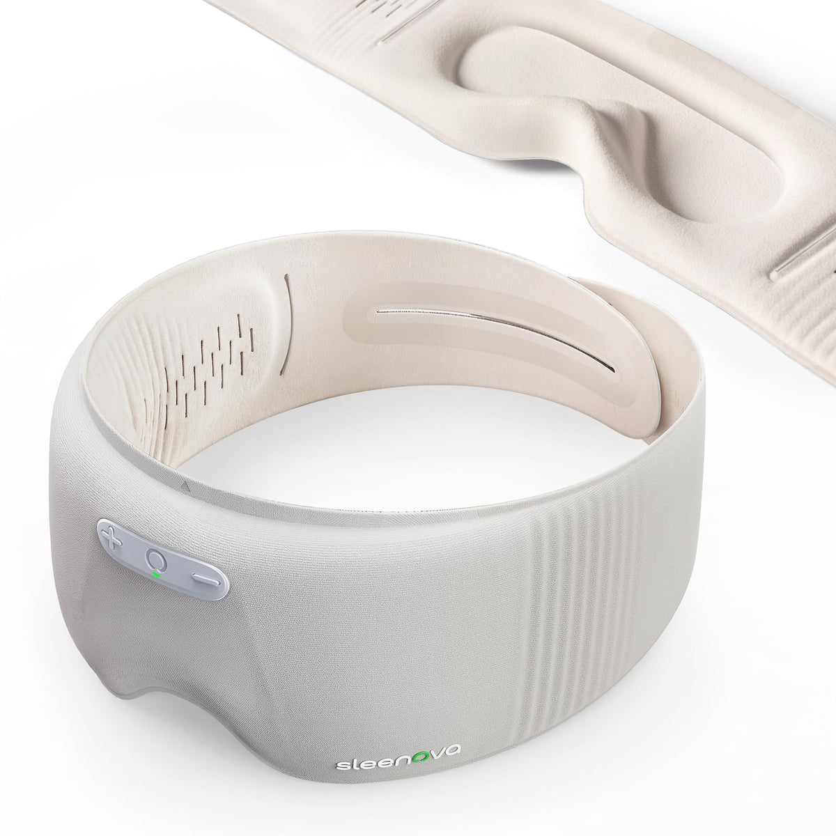 Sleenova SoundMask - Comfortable Audio Sleep Mask Built for Side Sleepers